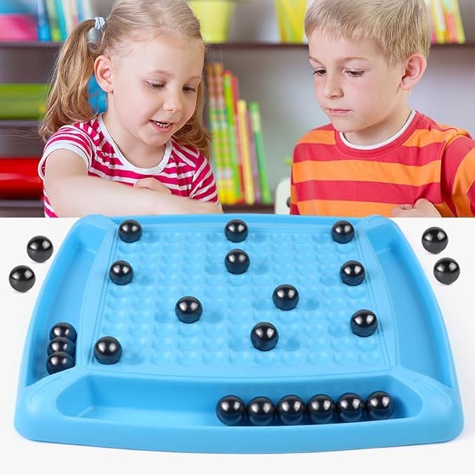 Magnet Chess Game 2025 New Tabletop Strategy Game for Kids & Adults, Fun Magnetic Multiplayer Family Party Board Game, (40 Pieces of Deluxe Version)