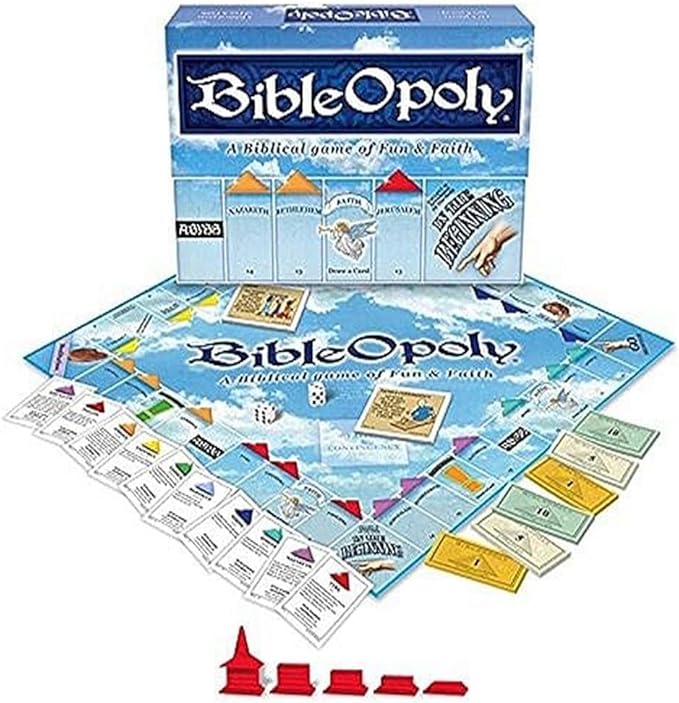 Late for The Sky Bibleopoly, Blue