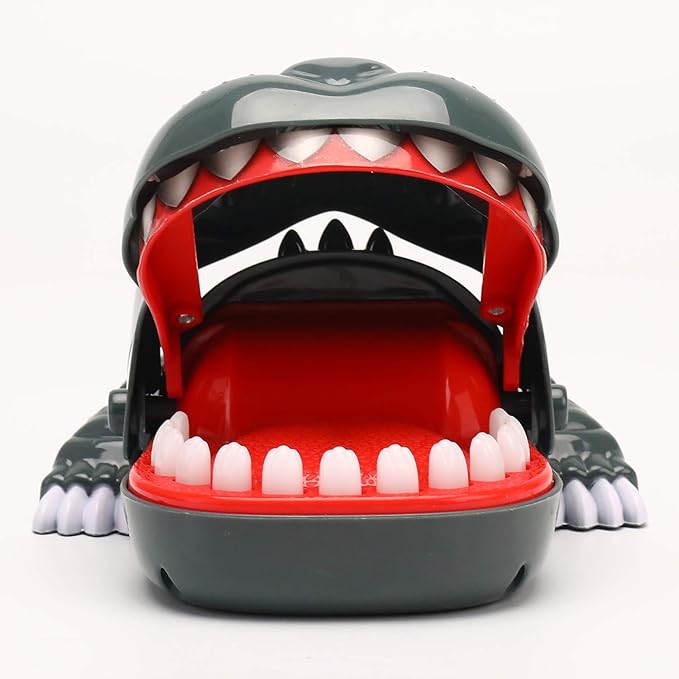 Dinosaur Dentist Games for Kids, Dinosaur Biting Finger Game Funny Toys, Ages 4 and Up