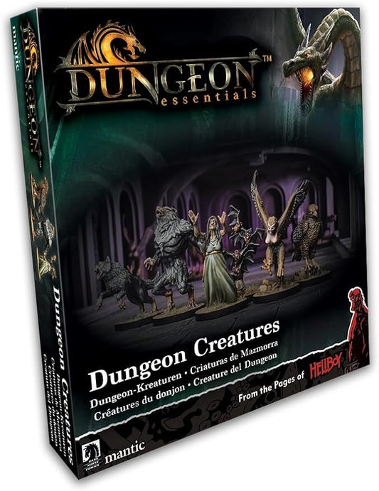 Mantic Games MGTC141 Creatures-Dungeon Essentials, Grey