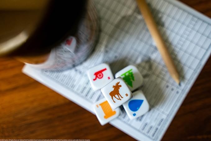 YAHTZEE National Parks Travel Edition | Classic Yahtzee Dice Game with a National Parks Theme | Perfect Travel Game for Families | Celebrate US National Parks Service