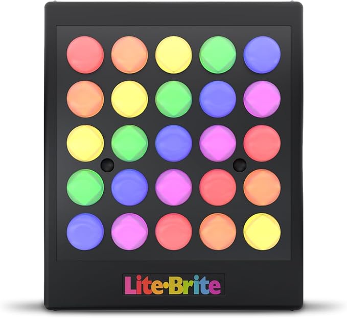 Lite Brite Mini Touch, Create Art with Light, Enhances Creativity, Gift for Girls and Boys Ages 6+
