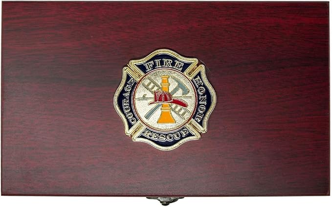 Fireman Playing Cards with Dice - Firefighter Gift Set