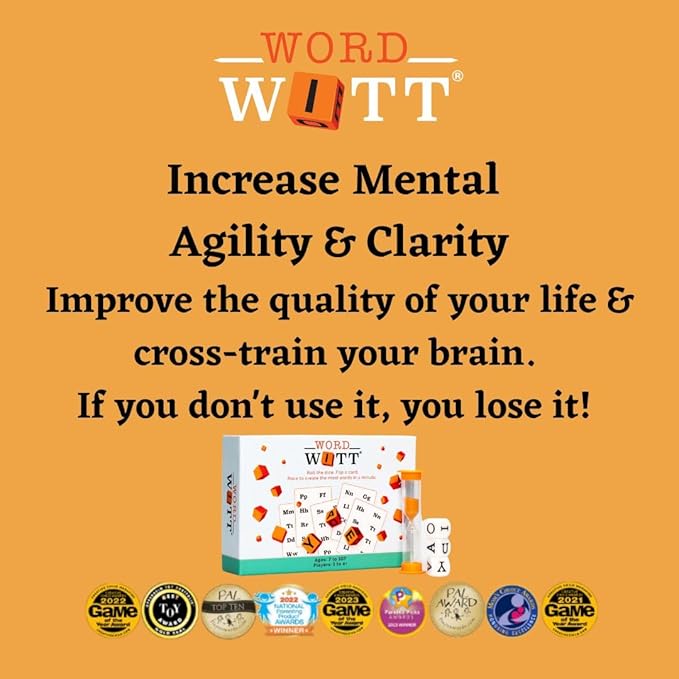 Word WITT: The Fast, Fun Dice Game for The Entire Family