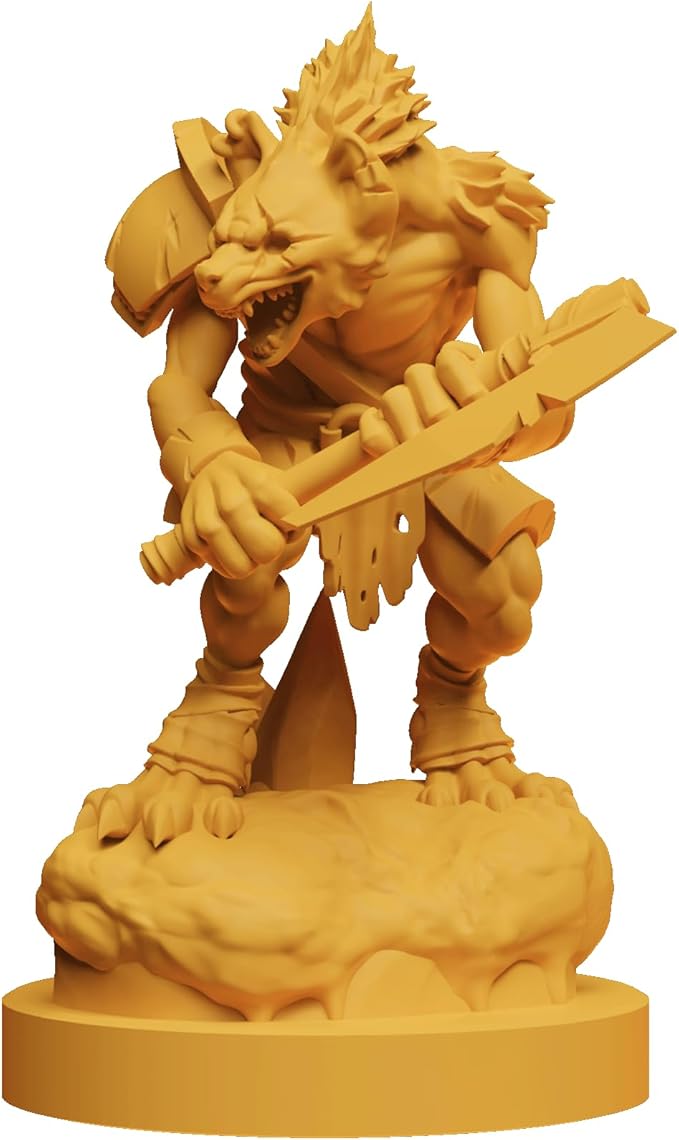 Godtear Fenra, Wolf of The End Times & Chainless Curs Champions Set