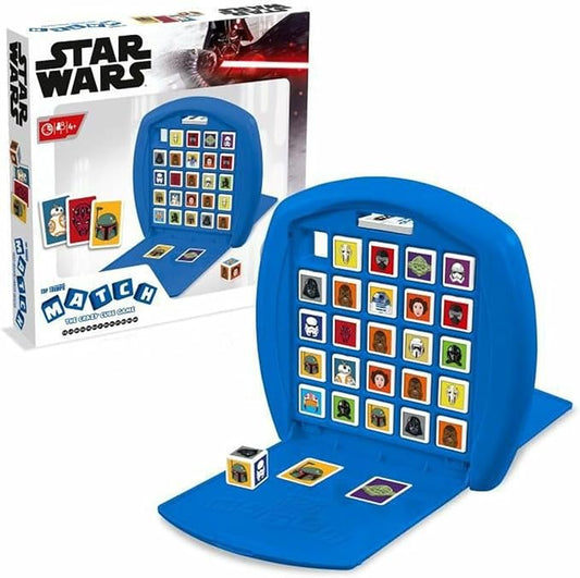Top Trumps Match Star Wars The Crazy Cube Game, Play with 15 of Your Favourite Characters from Kylo Ren, Boba Fett, Chewbacca, Darth Maul and Stormtroopers, Gift and Toy for Ages 4 Plus