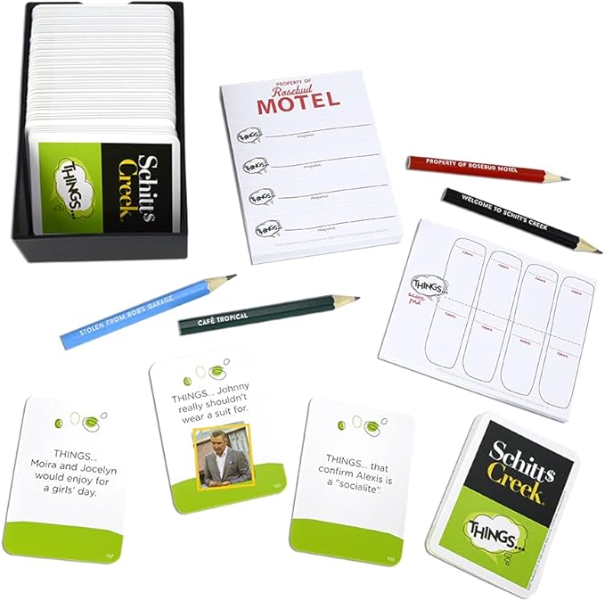 Things... Schitt's Creek — Board Game — Funny Party Game Meets Hilarious TV Show — Ages 14+