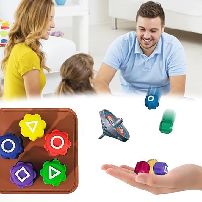 Gonggi Korean Game,Gong-gi,Jebi chagi,Biseokchigi, Paeng-y,DDAKJI,Korean Traditional Play Game Set (1 Pack)