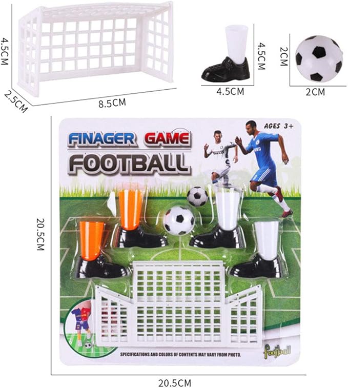 Finger Soccer Game Finger Footballs Match Toys Funny Finger Toys Table Game Set with Two Goals for Fans Club Party Gifts