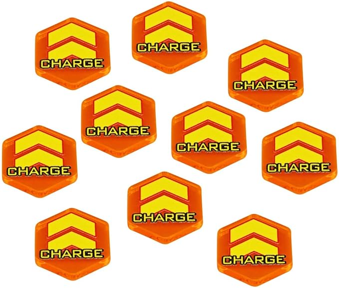 LITKO Mecha Combat Actions Token Set | Compatible with BattleTech (Charge)