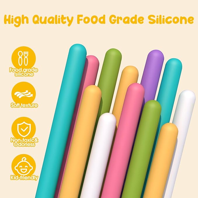Sensory Activity Board for Kids and Adults, Double-Sided Silicone Fidgets Toys - Silent, No Mess, for Calming, Stress Anxiety, ADHD&Autism - Includes Portable Travel Bag & 12 Strings, Yellow