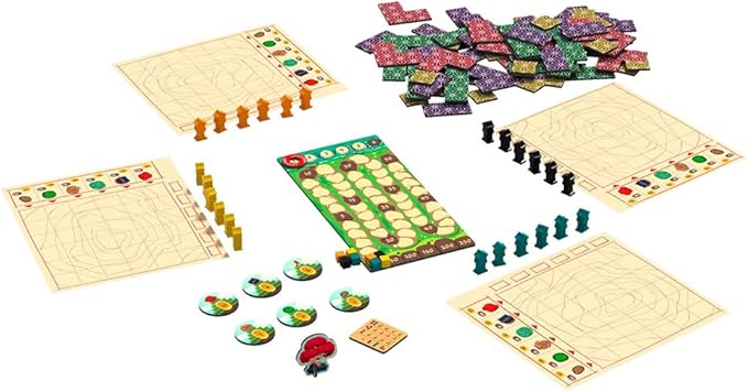 HABA Miyabi - A Multi-Layered Tile Placement Japanese Garden Growing Strategy Board Game
