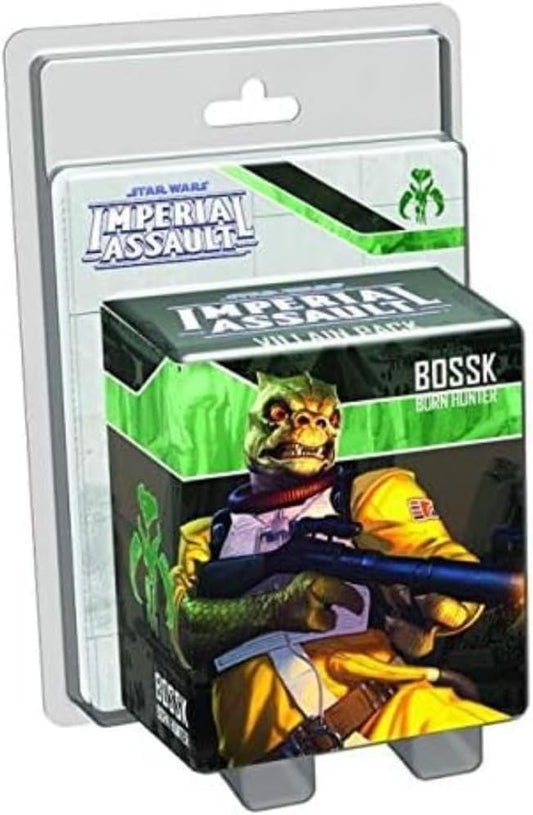 Fantasy Flight Games Star Wars Imperial Assault Board Game Bossk VILLAIN PACK - Epic Sci-Fi Miniatures Strategy Game for Kids and Adults, Ages 14+, 1-5 Players, 1-2 Hour Playtime,