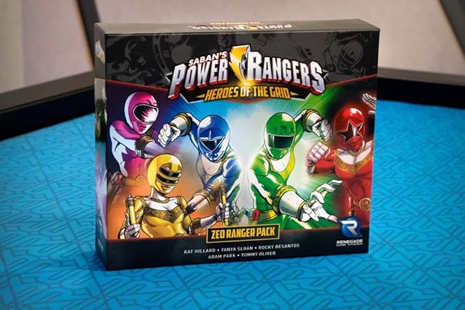 Power Rangers: Heroes of The Grid Zeo Ranger Pack, For Ages 14+, 2-5 Players, Playing time: 45-60 min.