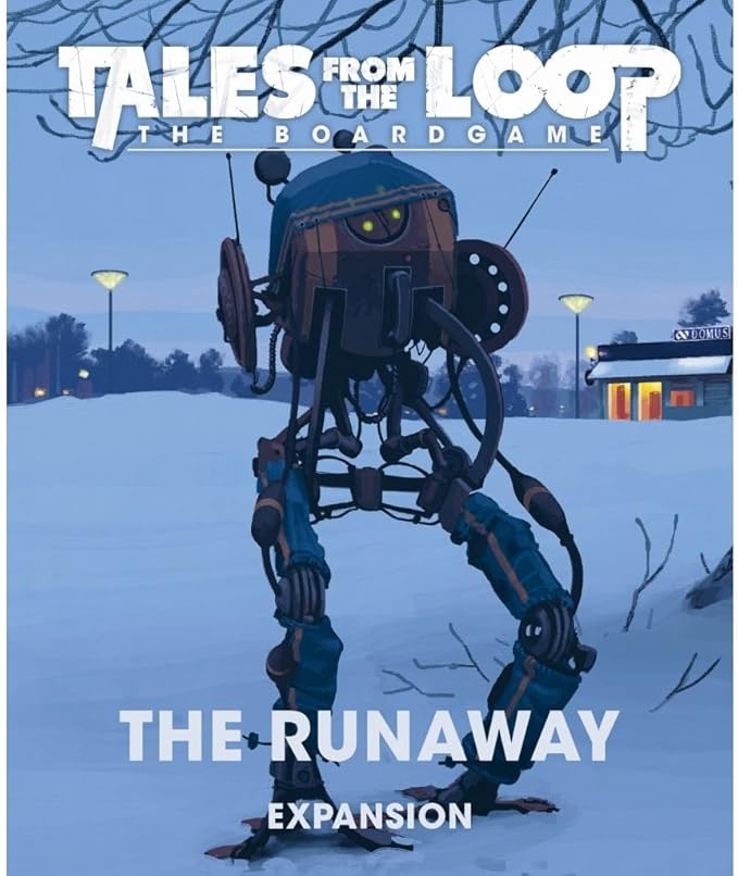 Free League Tales from The Loop Board Game - The Runaway Scenario Pack, Multicolor
