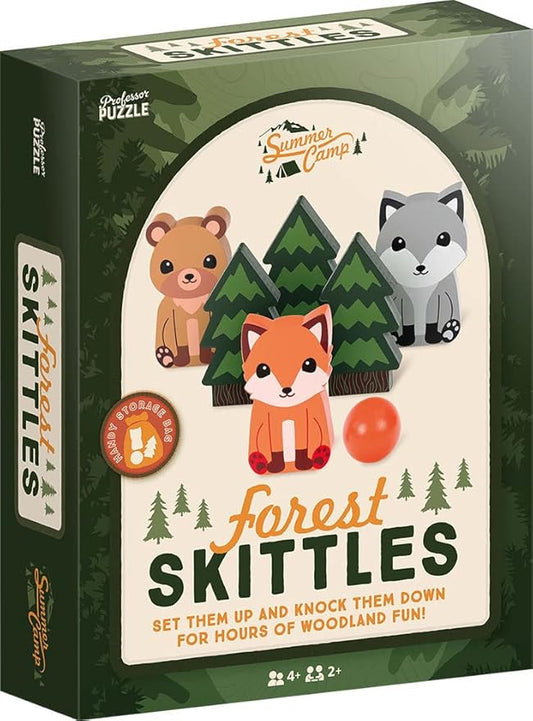 Professor PUZZLE Forest Skittles - Set Them up and Knock Them Down for Hours of Outdoor Fun!