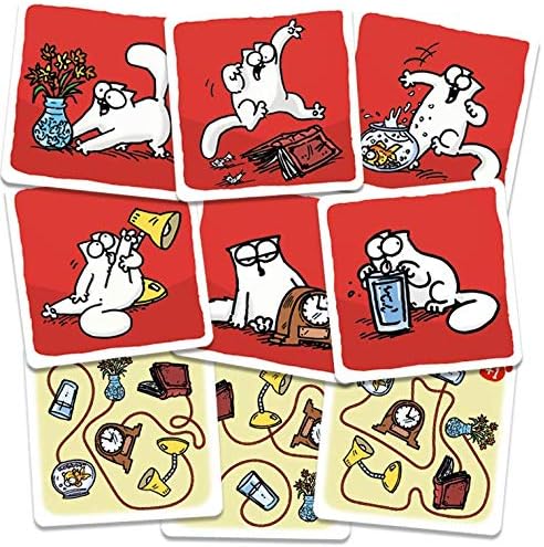 Simon's Cat Total Mess – Fast-Paced Family Reflex Game | Fun & Easy Travel Game for Kids & Adults