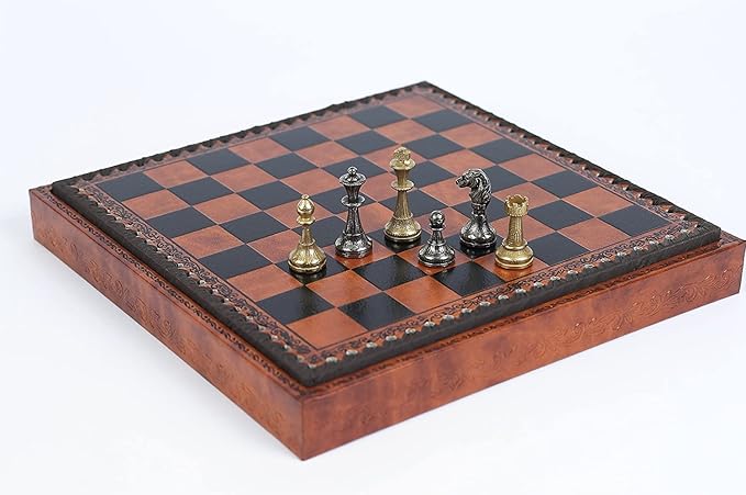 Bello Collezioni - Stefano Jr, Chessmen from Italy- 2" with Two Extra Queens