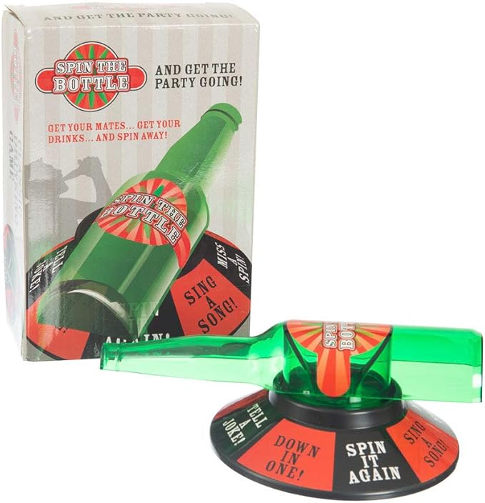 Funtime BA7500 Spin The Bottle Drinking Game, Green