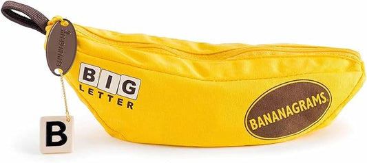 Big Letter BANANAGRAMS: Family Word Game With Easy To See And Handle Letter Tiles