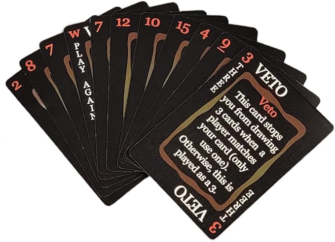 Veto Card Game, from The Makers of Snakes and Hawks - Fun Family Game