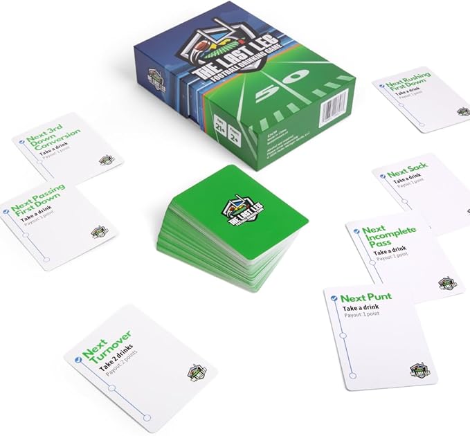 Beer Pressure The Last Leg - Live Football Drinking Game. Perfect for Game Days, Tailgates, Parties, and Pre Games.