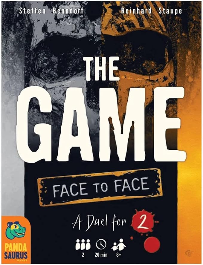 Pandasaurus Games The Game: Face to Face Strategy Duel | 2 Players, Ages 8+, 20 Min Avg Playtime