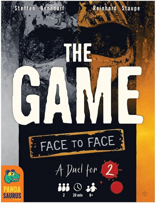 Pandasaurus Games The Game: Face to Face Strategy Duel | 2 Players, Ages 8+, 20 Min Avg Playtime
