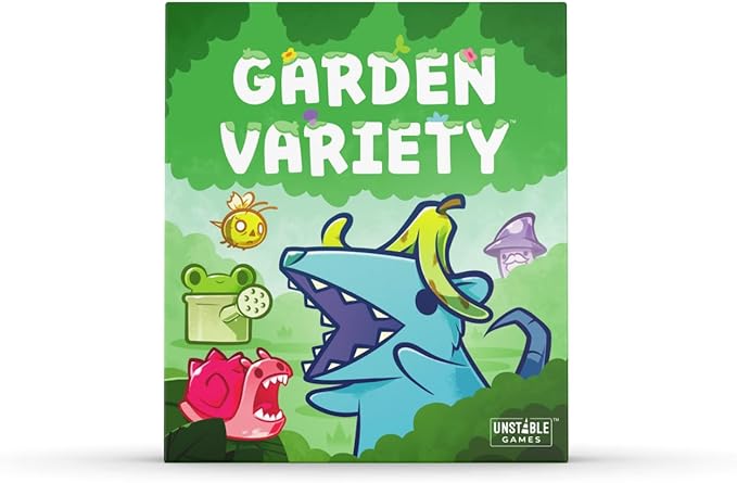 Garden Variety Base Game - A Quirky, Easy to Learn Card Game for Kids, Teens, Adults - 2-5 Players, Ages 7+