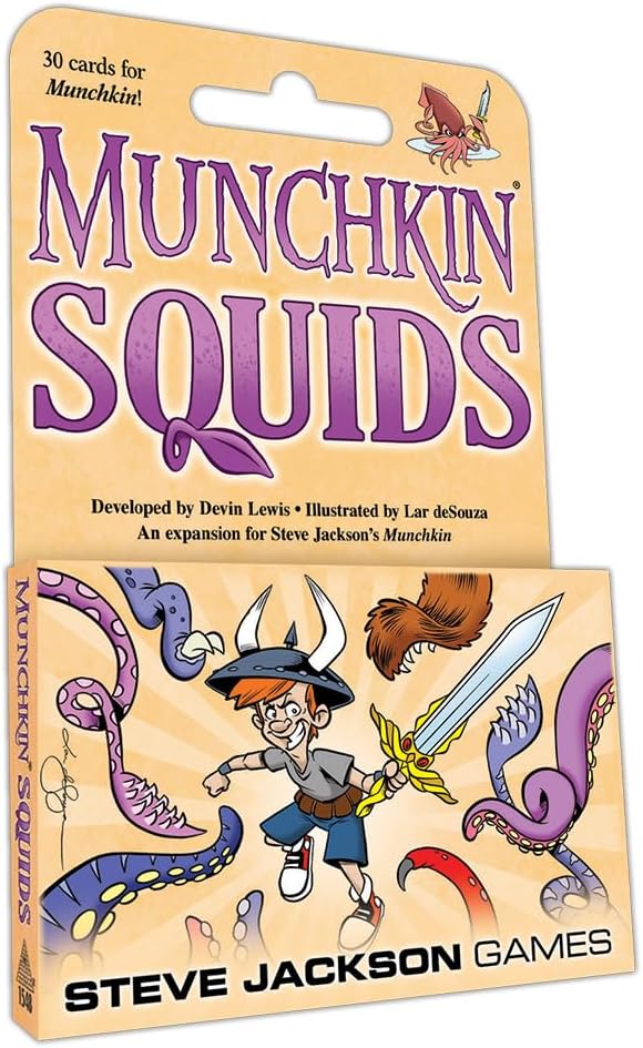 Munchkin Squids Board Game