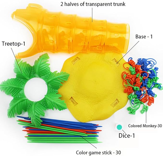 Parent-Child Interactive Tabletop Game Monkey Down Monkey Climbing Tree Children's Educational Fun Tumbling Toys Falling Toys