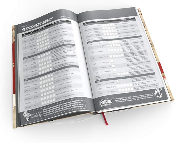Modiphius Fallout: Wasteland Warfare - Vault-Tec Notebook