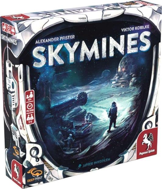 Skymines - Investing Game - Game for Game Night - 1 to 4 Plyers - 75 to 150 Minutes of Gameplay, Blue