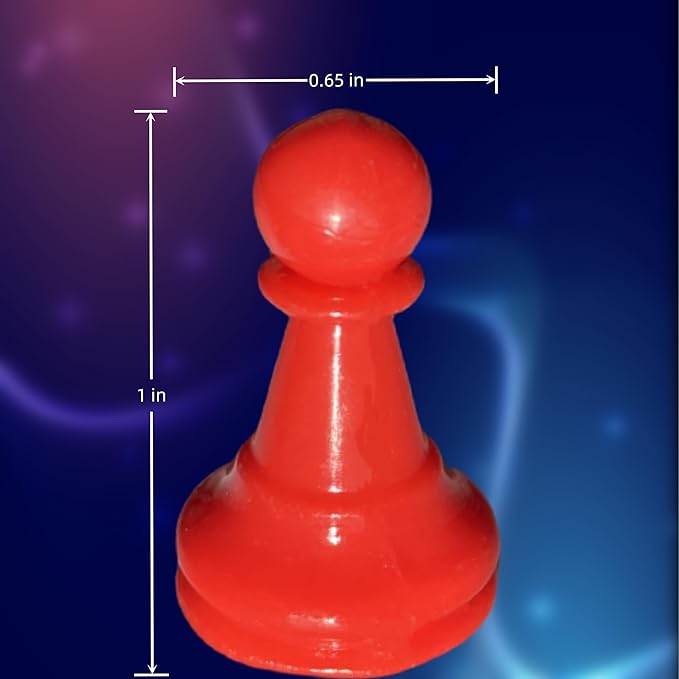 120 PCS 1 INCH Plastic Pawn Chess Pieces Multicolor Board Games Accessories for Tabletop Markers, Board Games