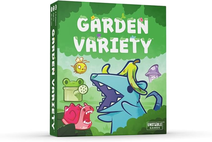 Garden Variety Base Game - A Quirky, Easy to Learn Card Game for Kids, Teens, Adults - 2-5 Players, Ages 7+