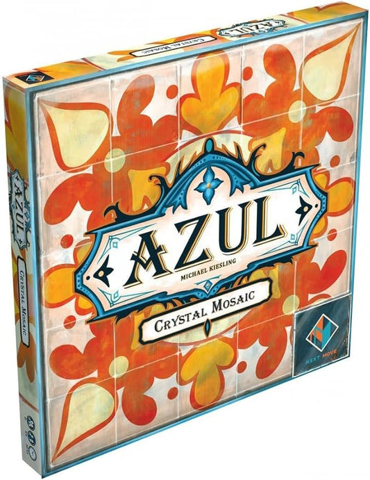 Azul Crystal Mosaic Board Game EXPANSION - Strategic Tile-Placement Game for Family Fun, Great Game for Kids and Adults, Ages 8+, 2-4 Players, 30-45 Minute Playtime, Made by Plan B Games