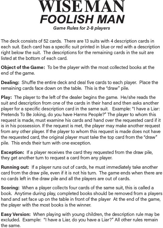 Family Card Game: Fun Educational Christian Game for Kids and Families; Fun Bible Game; Perfect Game for Family Game Night