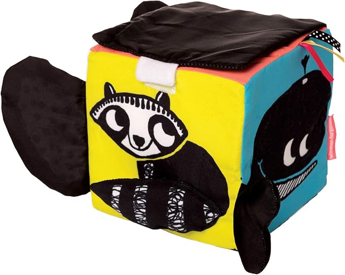 Manhattan Toy Wimmer-Ferguson Learning Cube Multisensory Soft Baby Activity Toy