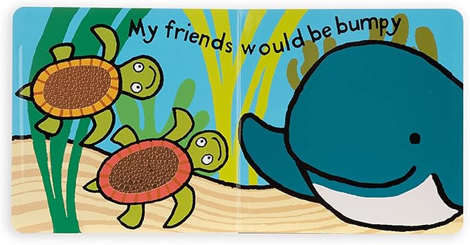 Jellycat If I were a Whale: A Touch and Feel Board Book Children's Book - Baby Gift