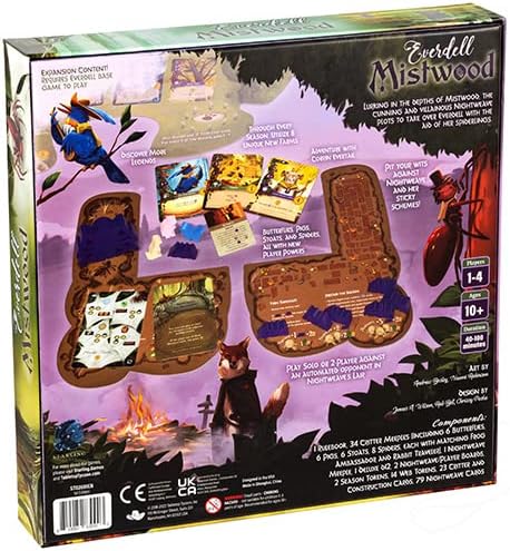 Starling Games - Everdell Mistwood - 1-4 Player Co-op Expansion for The Everdell Base Game