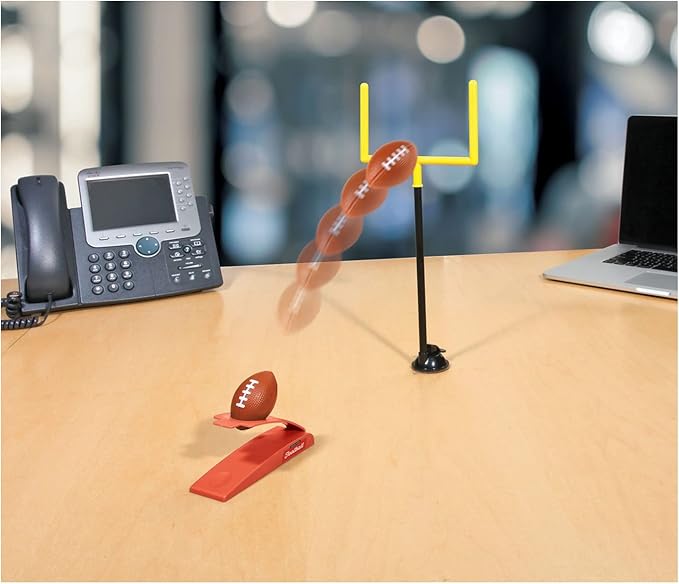 Desktop Games Mini Football Games For Kids - Desk Toys For Office For Adults. Mini Footballs Party Favors Desk Games Challenge a friend or Play solo. Football Party Football Game. No Batteries Needed