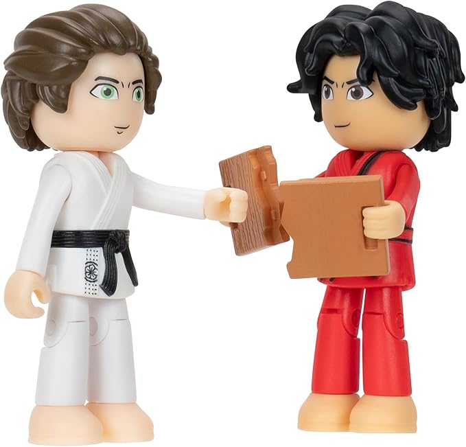 DevSeries Cobra Kai: Diaz vs Keene Game Pack Two 2.75-Inch Action Figures with Three Accessories and Exclusive Virtual Item Code