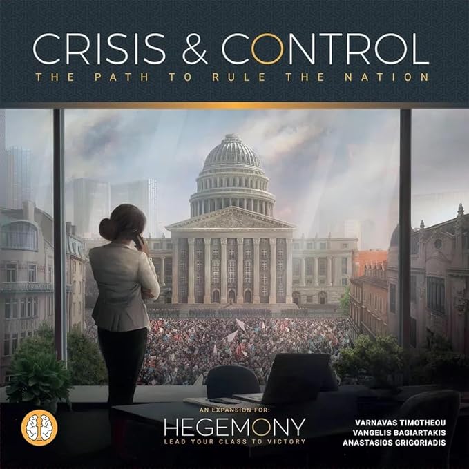 Hegemony: Crisis & Control Expansion - Add New Automas & Modules, Solo Play, Unique Asymmetric Card Driven Game Board Game, Ages 14+, 1-4 Players