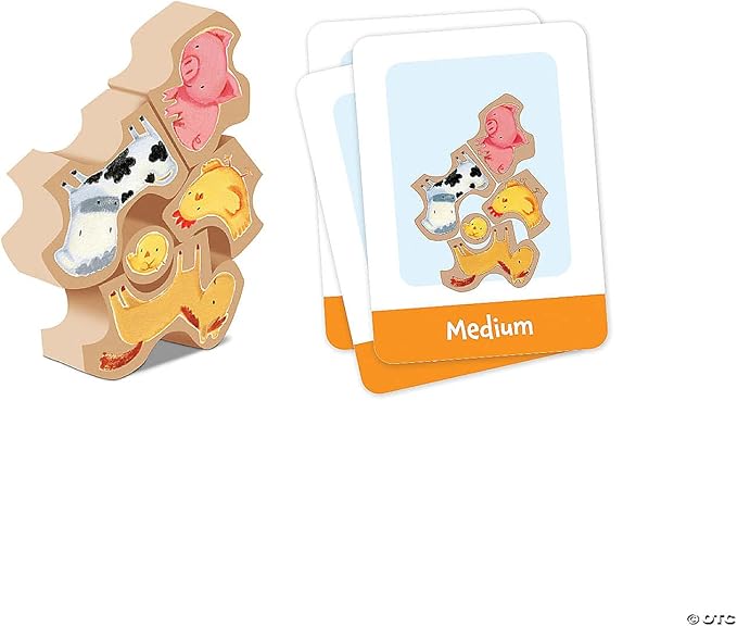Peaceable Kingdom Stack Your Chickens Stacking Game