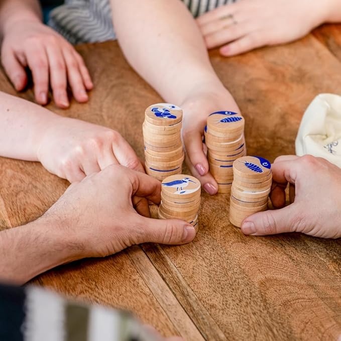 Seaside - Ocean-Themed, Travel Friendly Family Game | Water Resistant | Ages 8+ | 1 to 5 Players | 20 Minutes