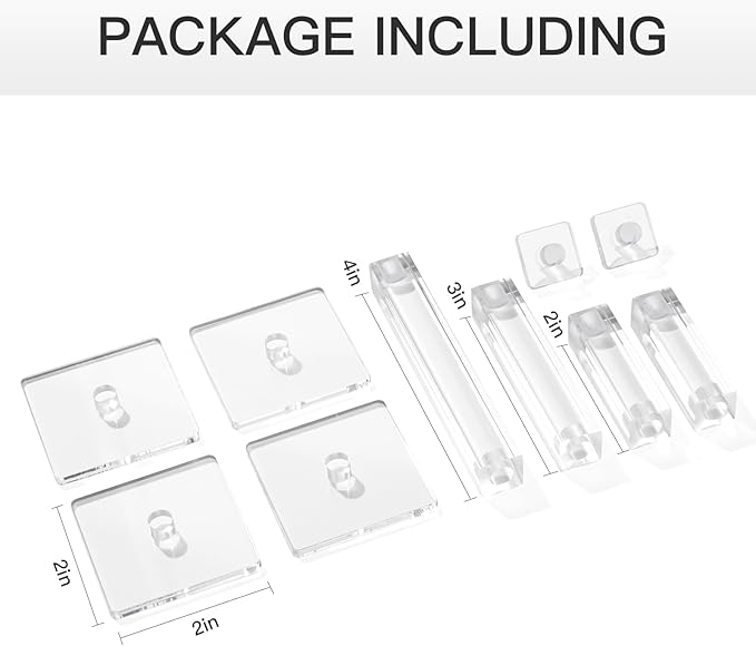 Kalami 2 Sets Flying Miniatures Combat Riser for DND with 2" Base, 3D Single Flyer Riser for Tabletop RPGs and Board Games
