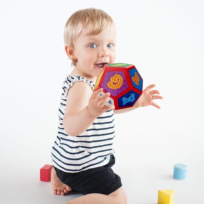 1 Pc 12 Sided ABC Alphabet Game Foam Dice,4.7 Inches A to L Dodecahedrons Dice Kids Board Game Educational Toy for Table Games,to Get Your Lucky Letter!