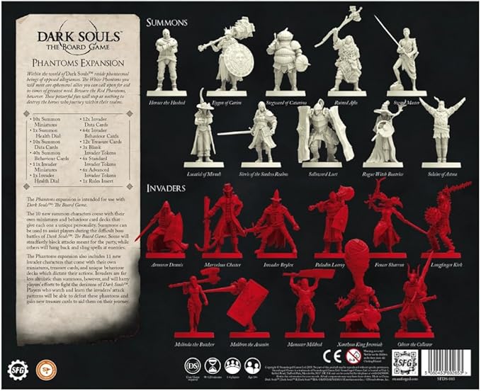 Steamforged Games Dark Souls The Board Game: Phantoms Expansion