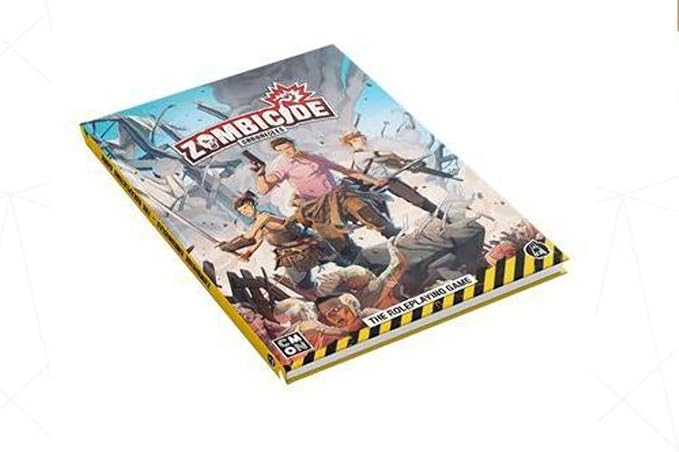 CMON Zombicide Chronicles The Roleplaying Game CORE Book - Dive into The Zombie Apocalypse & Unleash Your Survival Instincts! Cooperative Strategy Game, Ages 14+, 2+ Players, 30+ Min Playtime, CMON