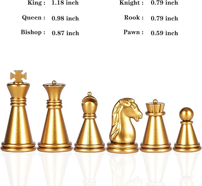 5" Mini Chess Set Travel Board Game with Magnetic Folding Chess Board Portable and Store Chess Pieces Pocket Chess Games for Kids and Adult,Easy to Carry